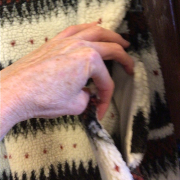 1 left !  SALE Alpine  Snow Over sized plush teddy shacket - Picture 10 of 11